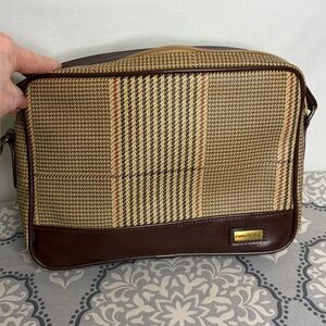 Evan-Picone Houndstooth Shoulder Bag Vintage